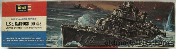 Revell 1/301 USS Radford DD-446 Destroyer - Flanker Series Issue, H429-100 plastic model kit